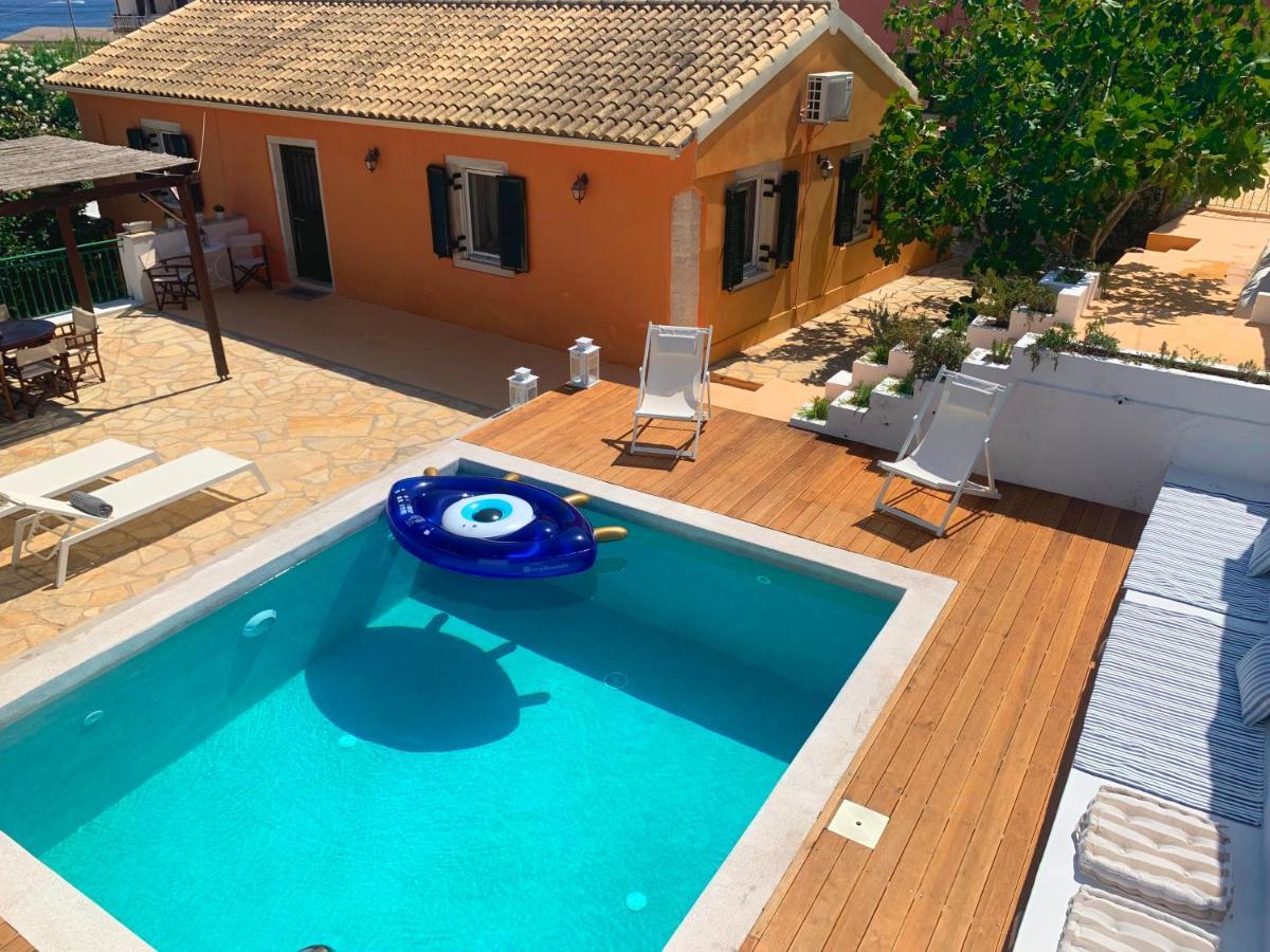 Theano Cottage Gaios Bagian luar foto