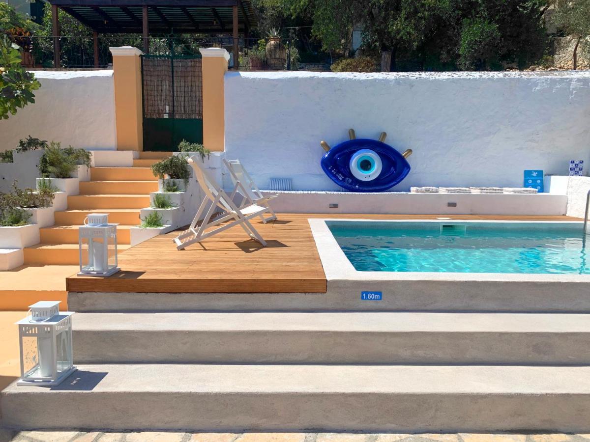 Theano Cottage Gaios Bagian luar foto